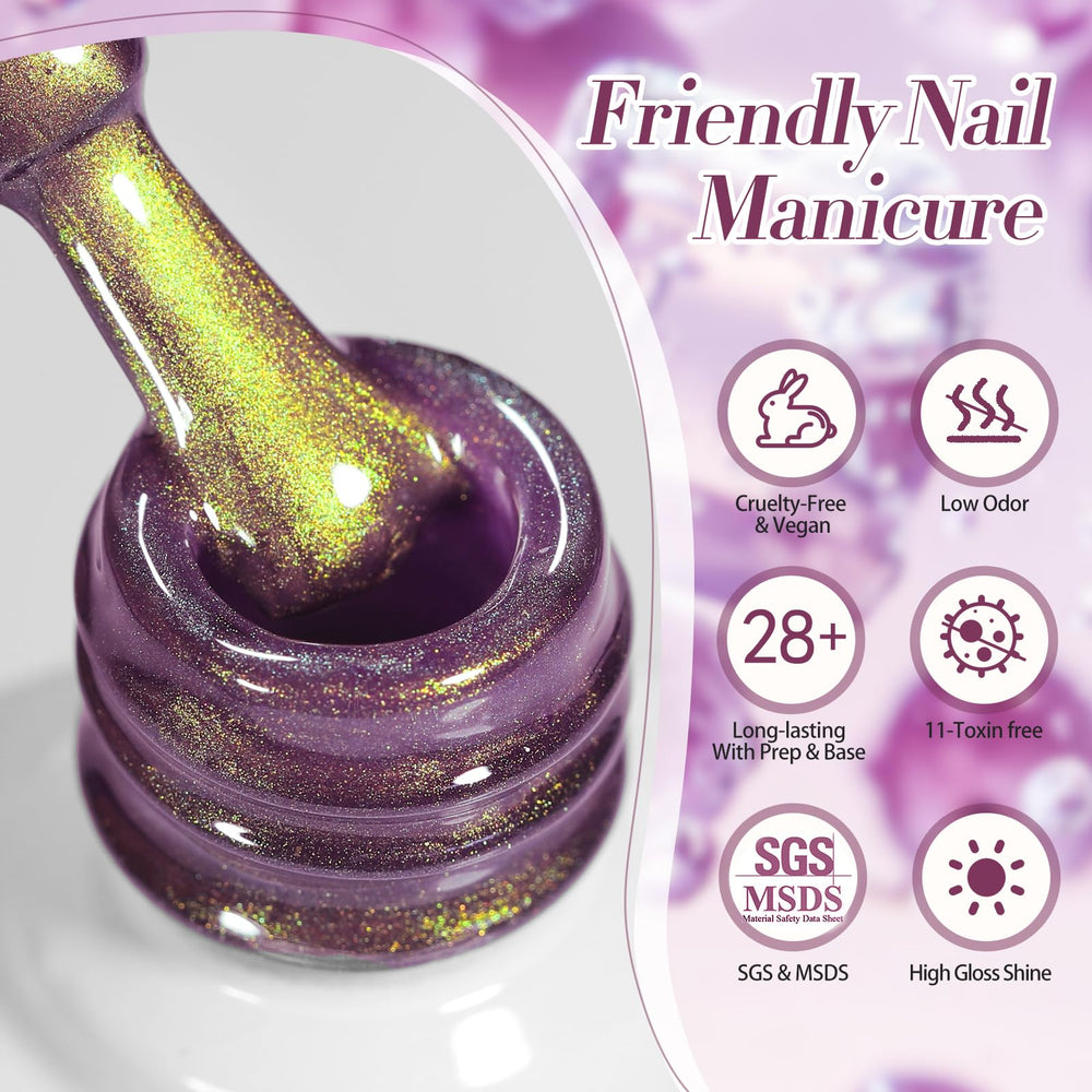 Born Pretty Cat Magnetic Eye Gel Nail Polish, regalo elegante para fechas especiales.