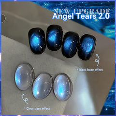 Born Pretty Cat Magnetic Eye magnet illustrates pattern options for nails.
