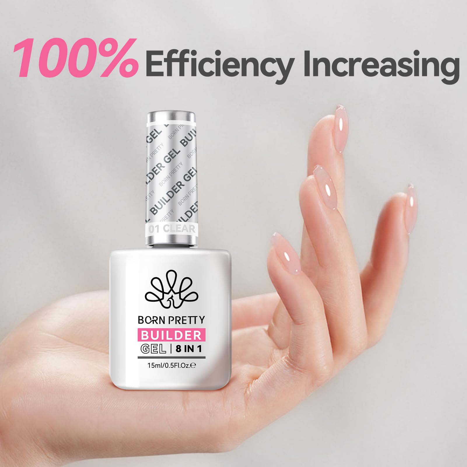 Born Pretty chip-free, bubble-free wear for durable nails.