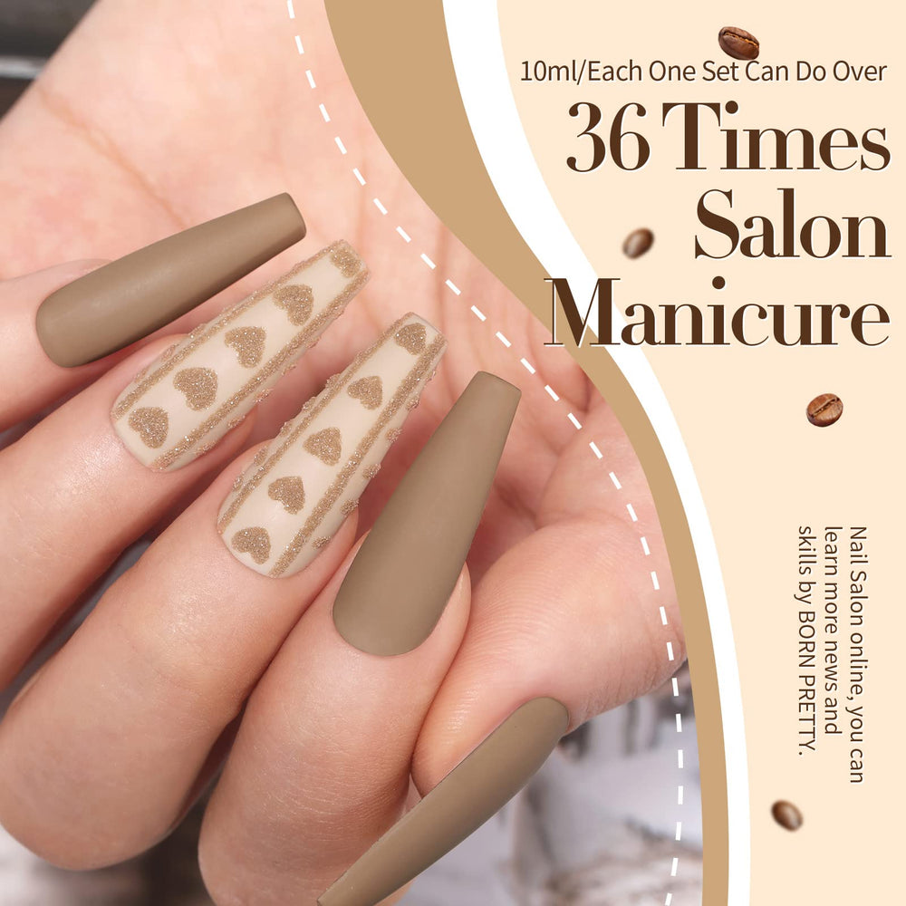Born Pretty: Acabado brillante para brillo duradero en uñas