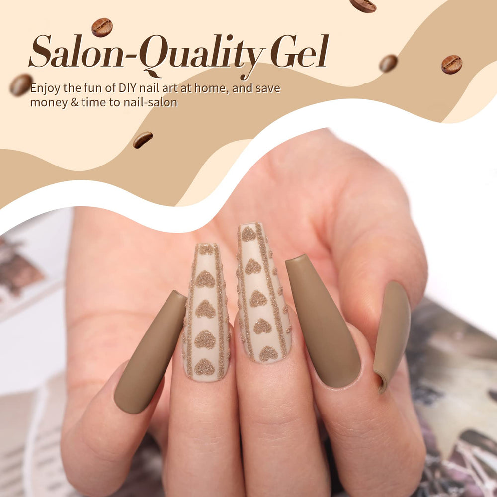 Born Pretty: Acabado mate con gel para estilo moderno