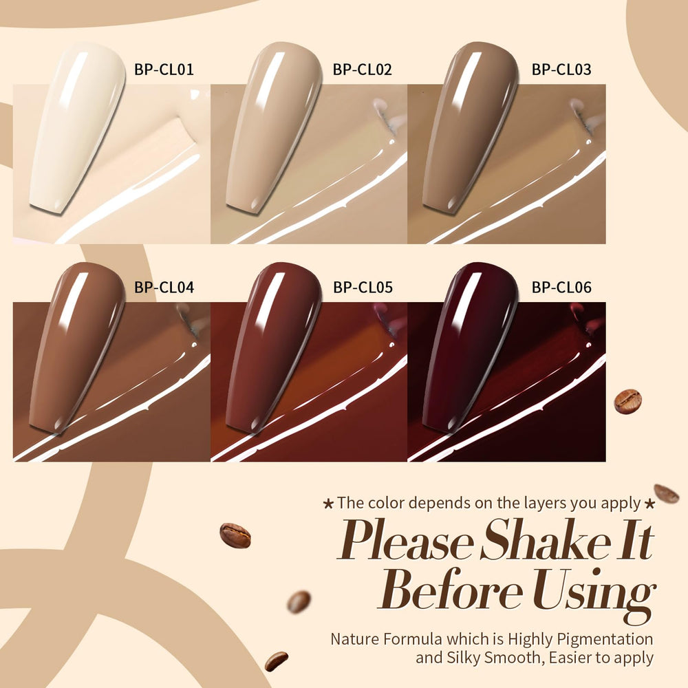 Born Pretty: Botellas de la colección nude, colores versátiles para cualquier estación