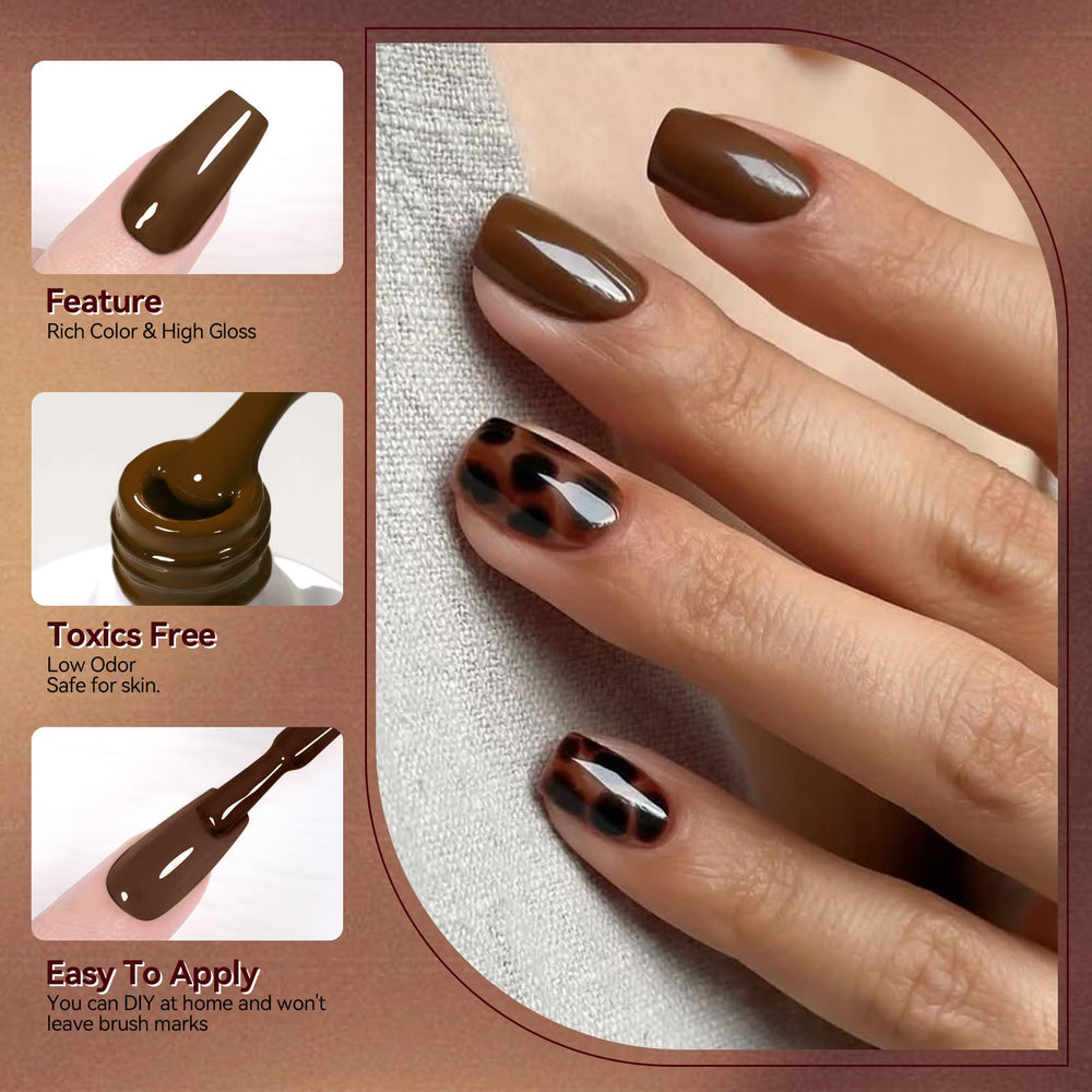 Born Pretty gel brillo duradero para uñas.