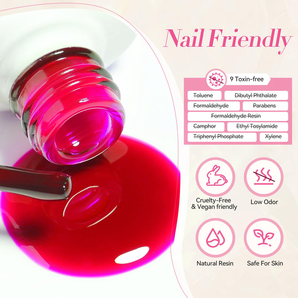 Born Pretty esmalte gel jelly conjunto, caja y colores para proyectos caseros