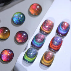 Born Pretty gel magnético gato, demostración de magnetismo para efectos llamativos