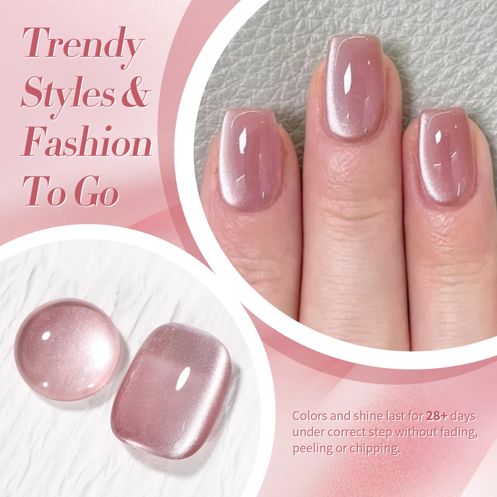 Esmalte Born Pretty con acabado cerámico brillante