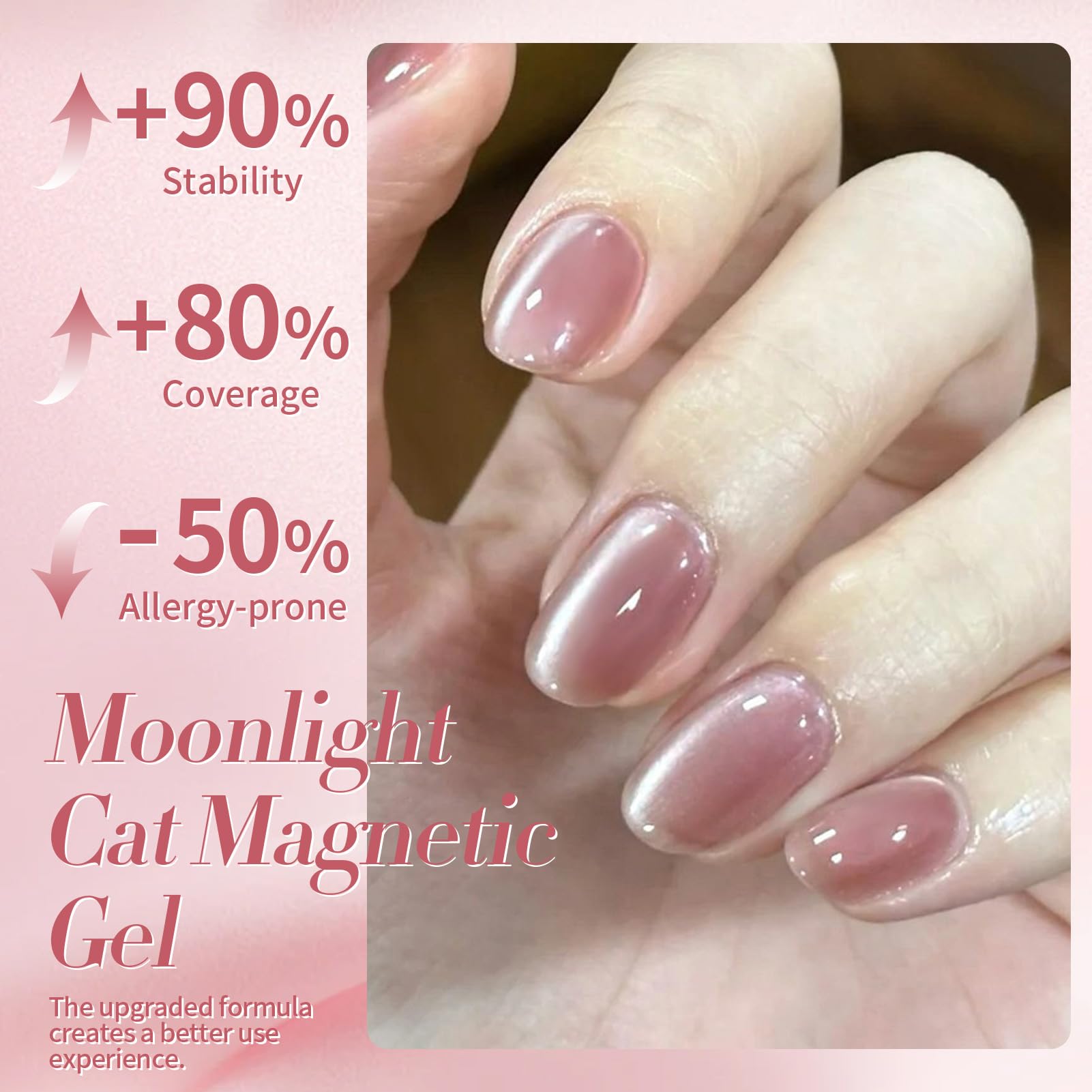 Color Rosa Luna Seco de Born Pretty para uñas elegantes