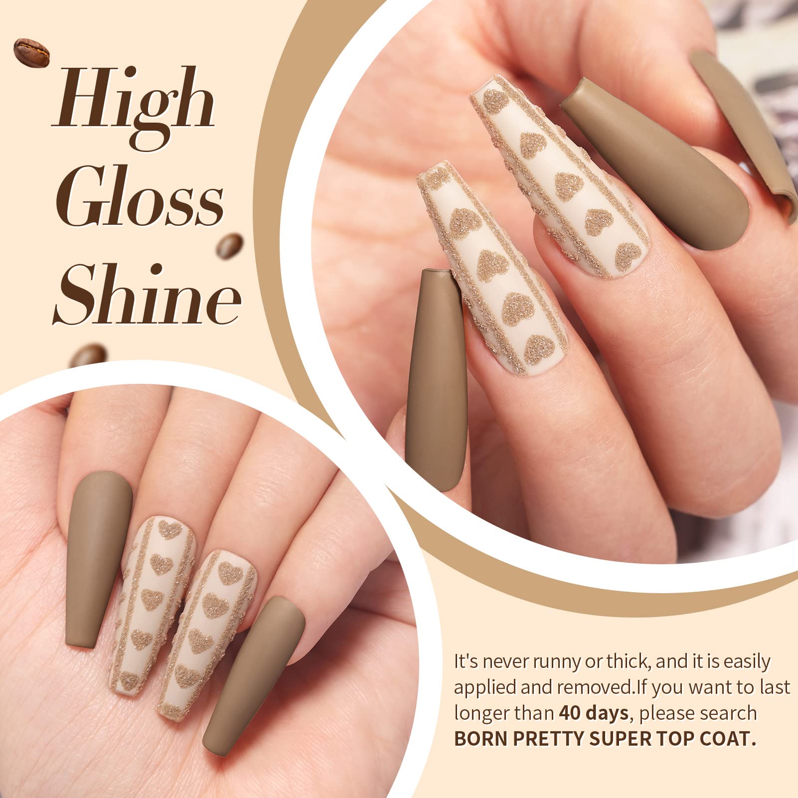 Born Pretty: Paleta de tonos nude para seleccionar combinaciones perfectas