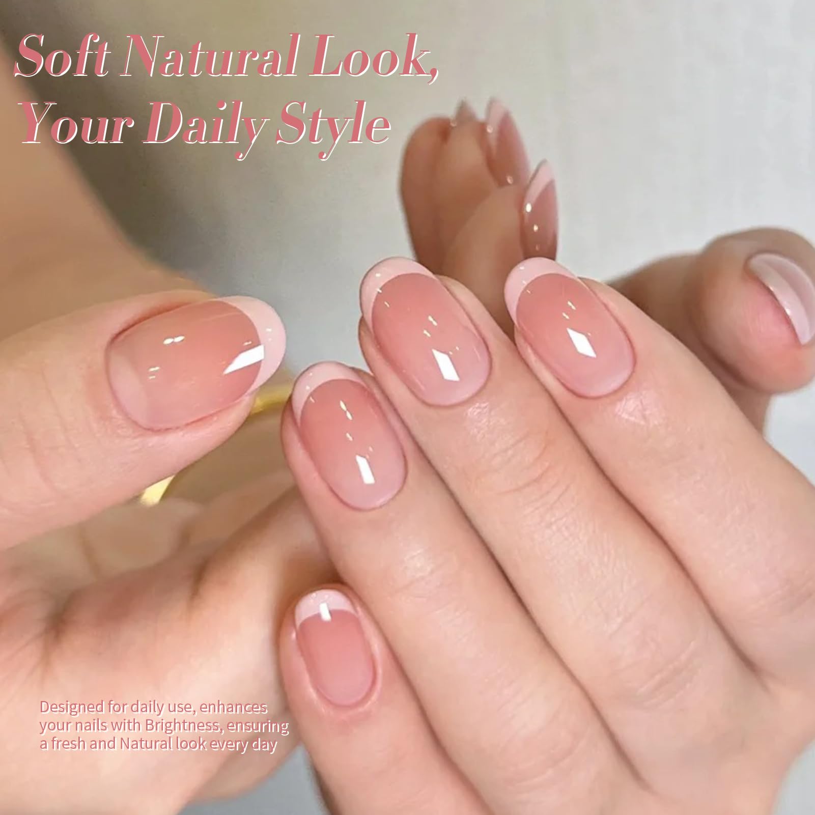 Born Pretty Esmalte Gel Rosa Alta pigmentación y cobertura rápida.