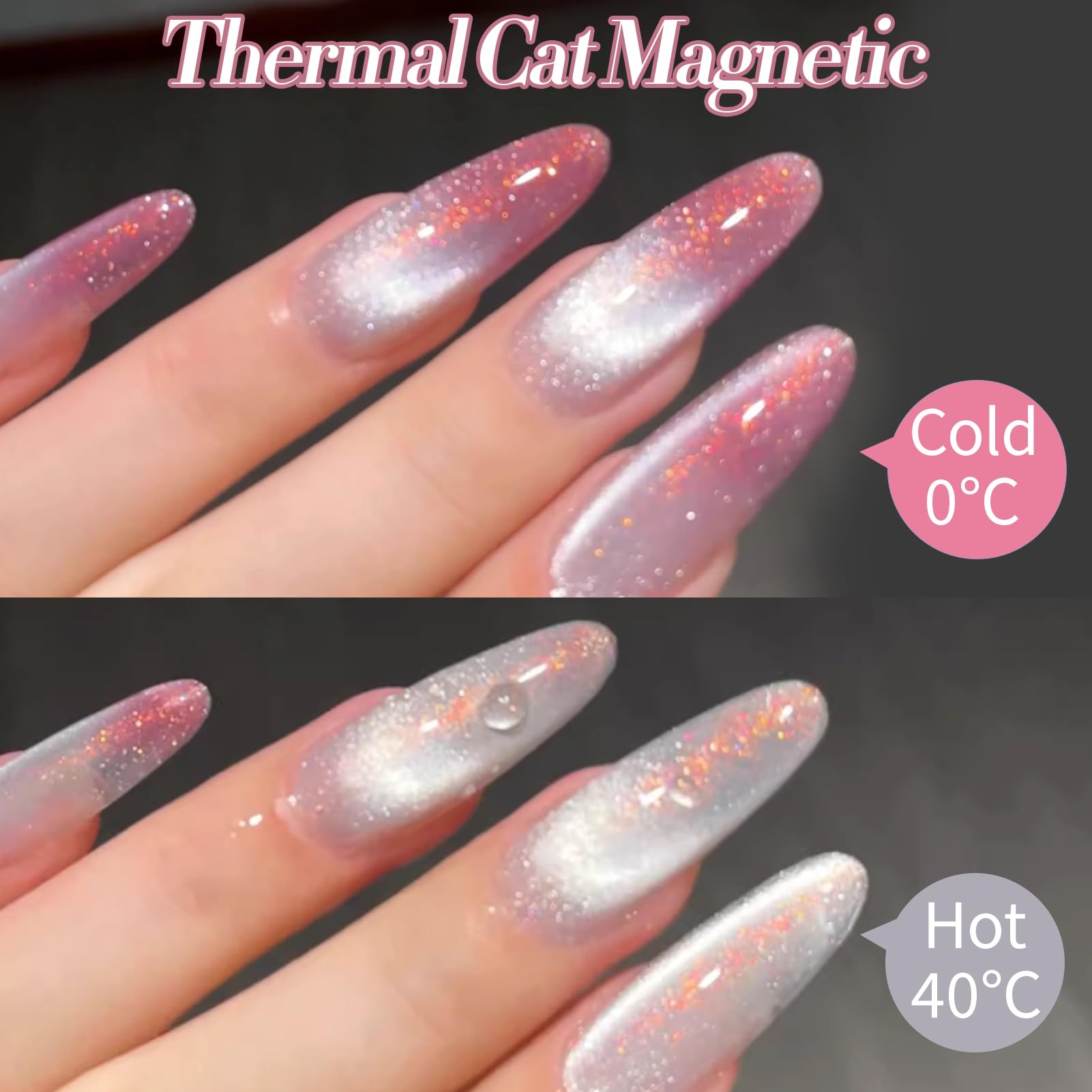 Born Pretty Gel Uñas 15ml cambia color en rosa