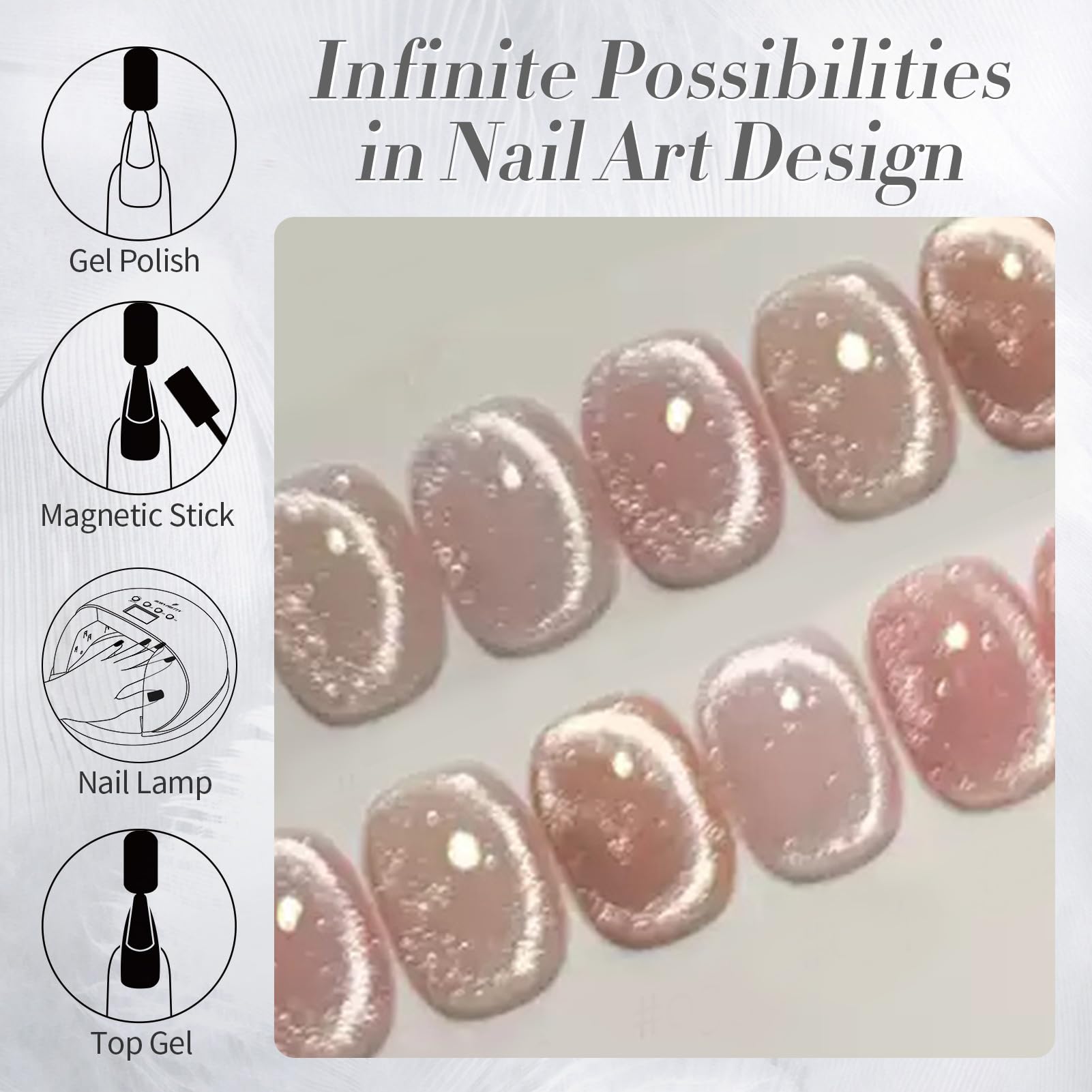 Born Pretty gift-ready gel nail polish kit for holidays and events