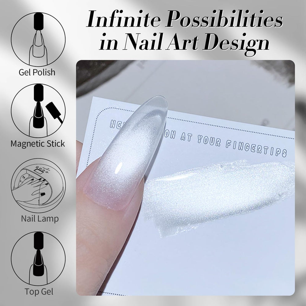 Born Pretty healthy, low-odor formula protects nails during use.