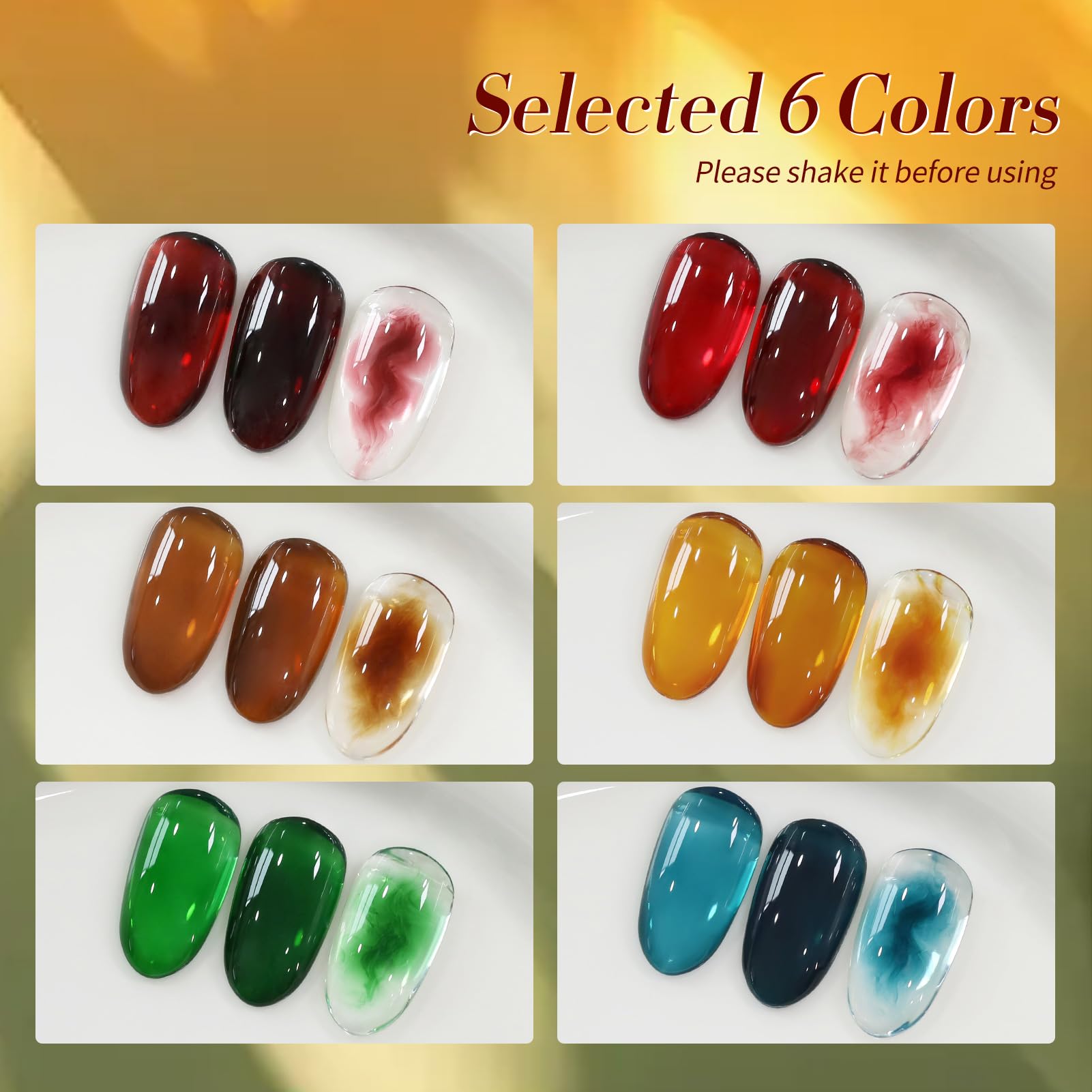 Born Pretty Jelly Gel Nail Polish, empaque completo y servicio atento.