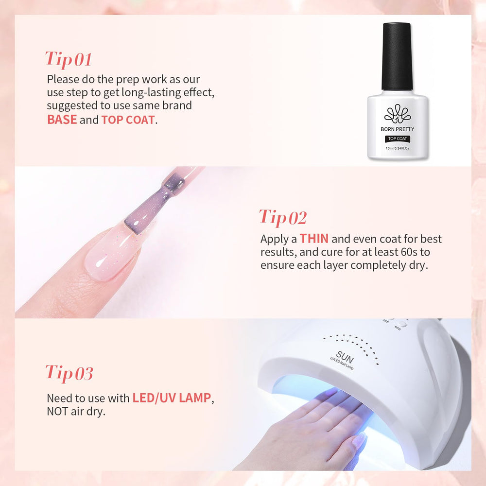 Born Pretty jelly gel nail polish gift-ready set suits celebrations.