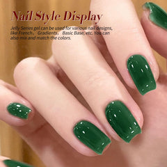 Born Pretty Jelly Gel Nail Polish, paleta de colores para combinaciones infinitas.