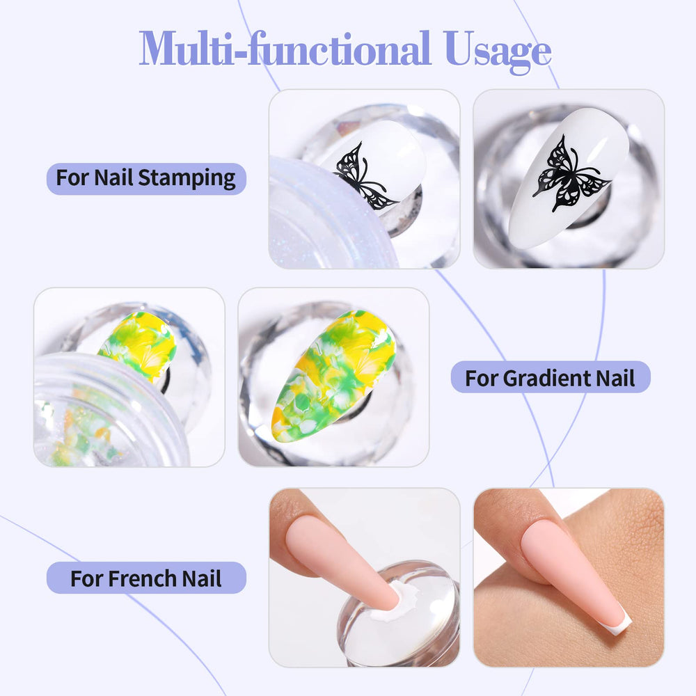 Born Pretty jelly stampers deliver easy pickup without image distortion.
