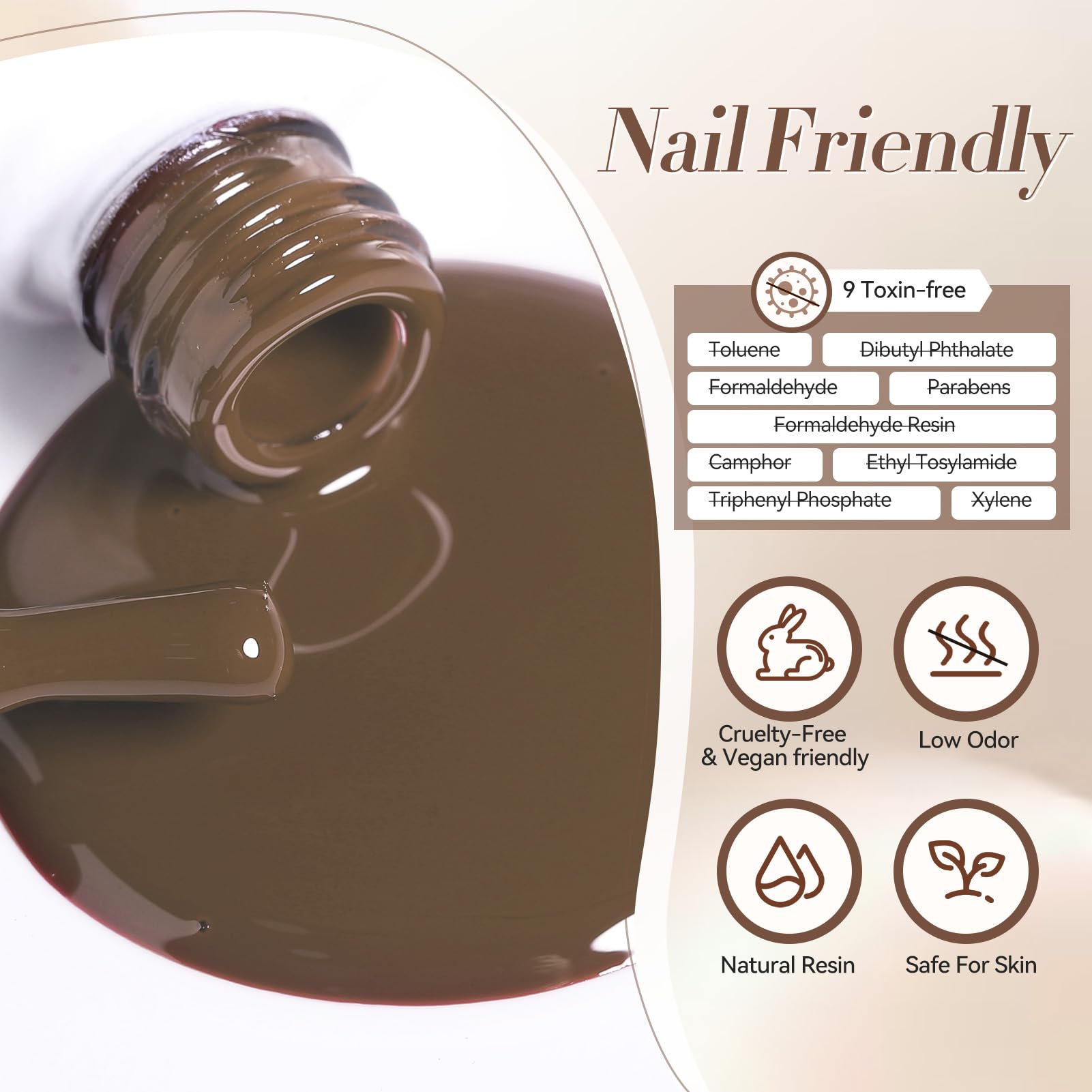 Born Pretty kit gel nude diy, facilita creación de uñas desde casa