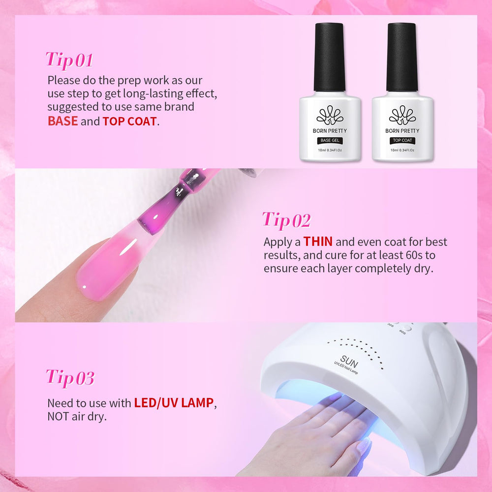 Born Pretty Jelly Rosa Leche: regalo perfecto para amantes del cuidado de uñas.