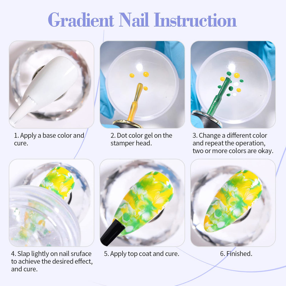 Born Pretty nail art kit in use demonstrates quick repeatable French tips.