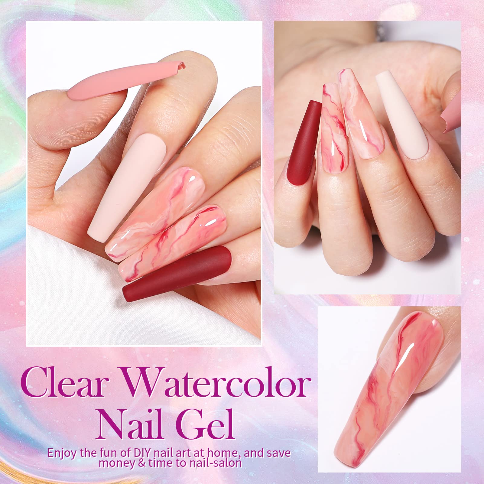 Born Pretty Blooming Gel is non-toxic with low odor for comfortable use