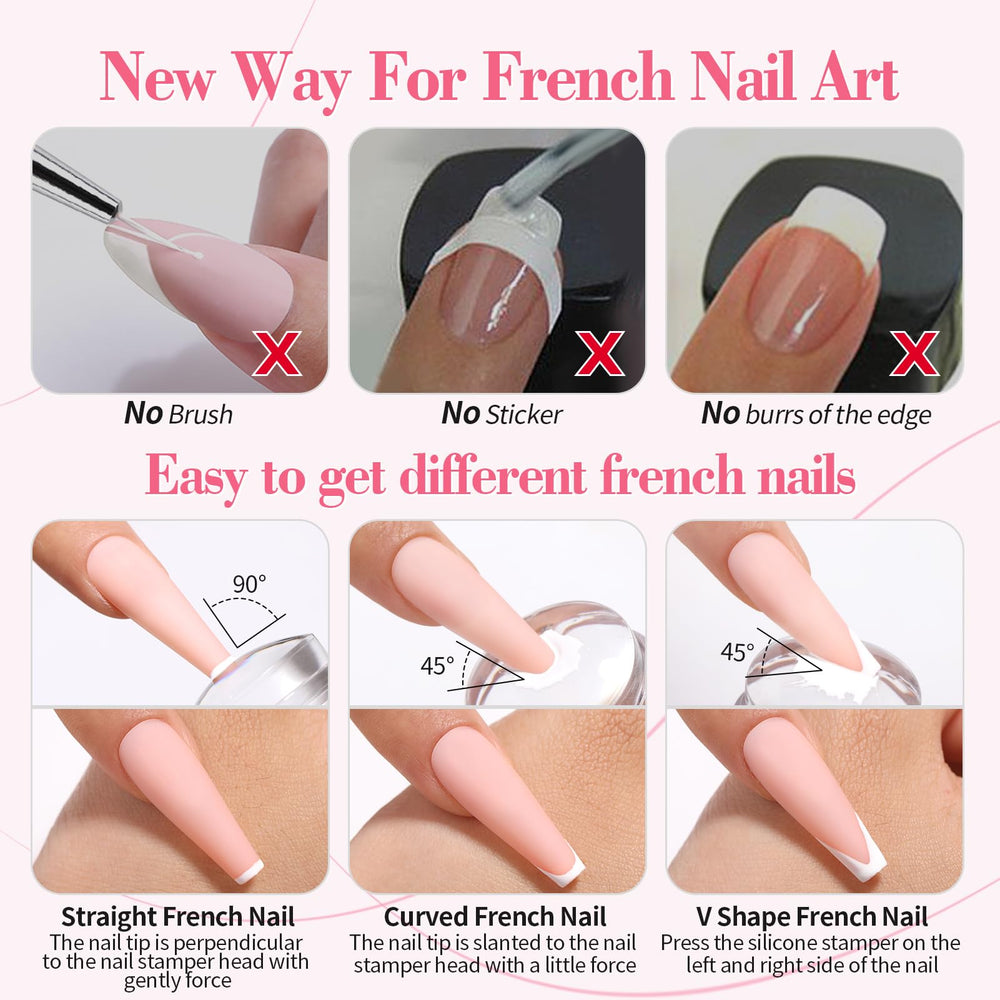 Born Pretty nail stamps stamping head for easy pattern placement
