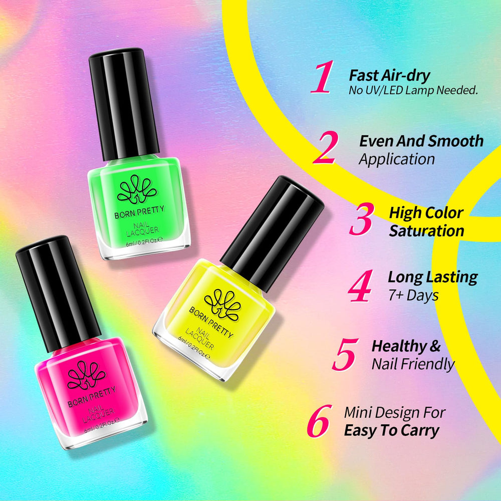 Born Pretty Neon: regalo perfecto para amantes del nail art.