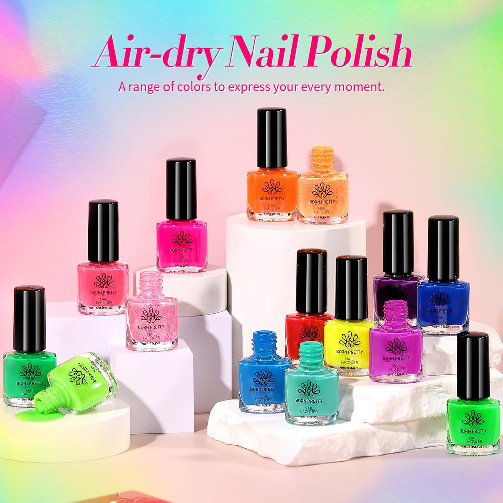 Born Pretty Neon: kit DIY para uñas creativas desde casa.