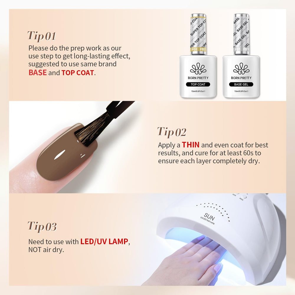 Born Pretty pack nude gel, regalo ideal para amantes del diseño de uñas