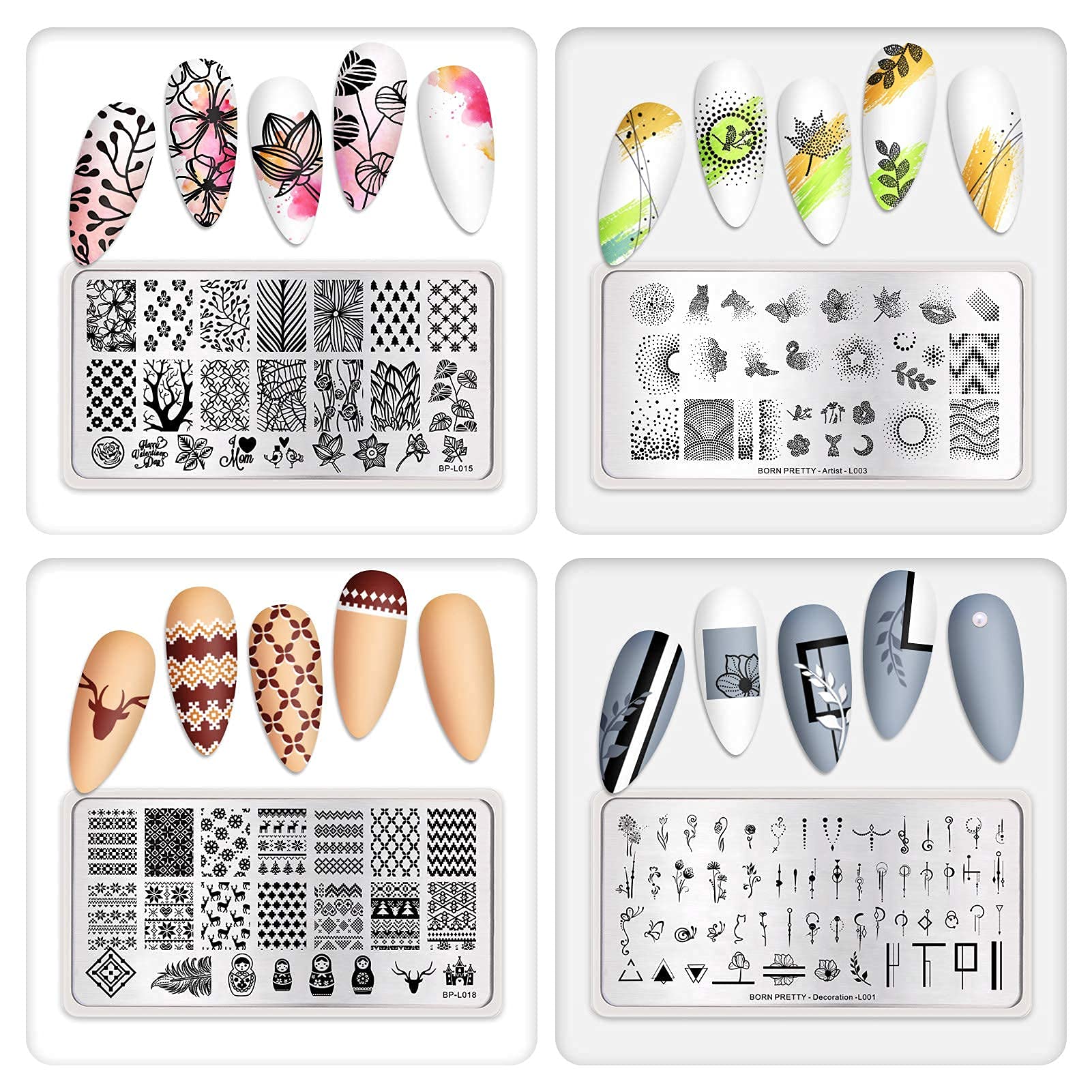 Born Pretty small designs plate for intricate nail details.