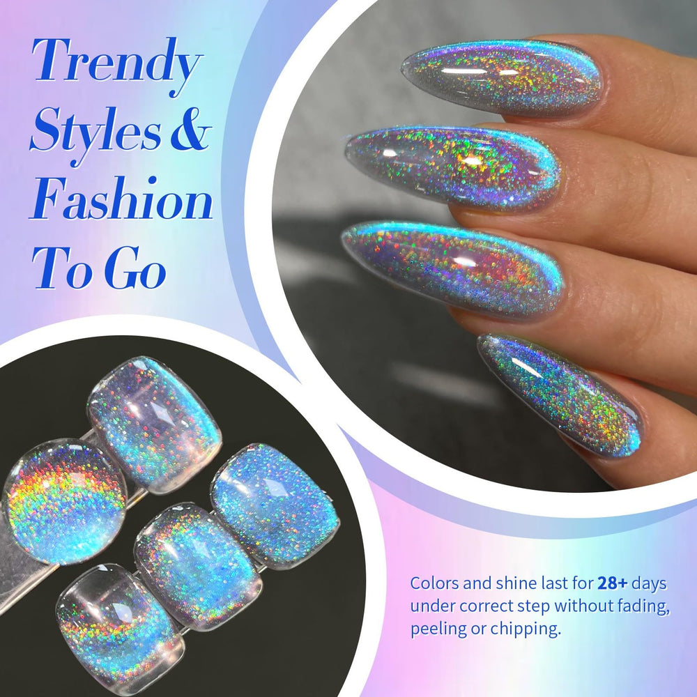Born Pretty soak-off gel polish ready for easy removal.