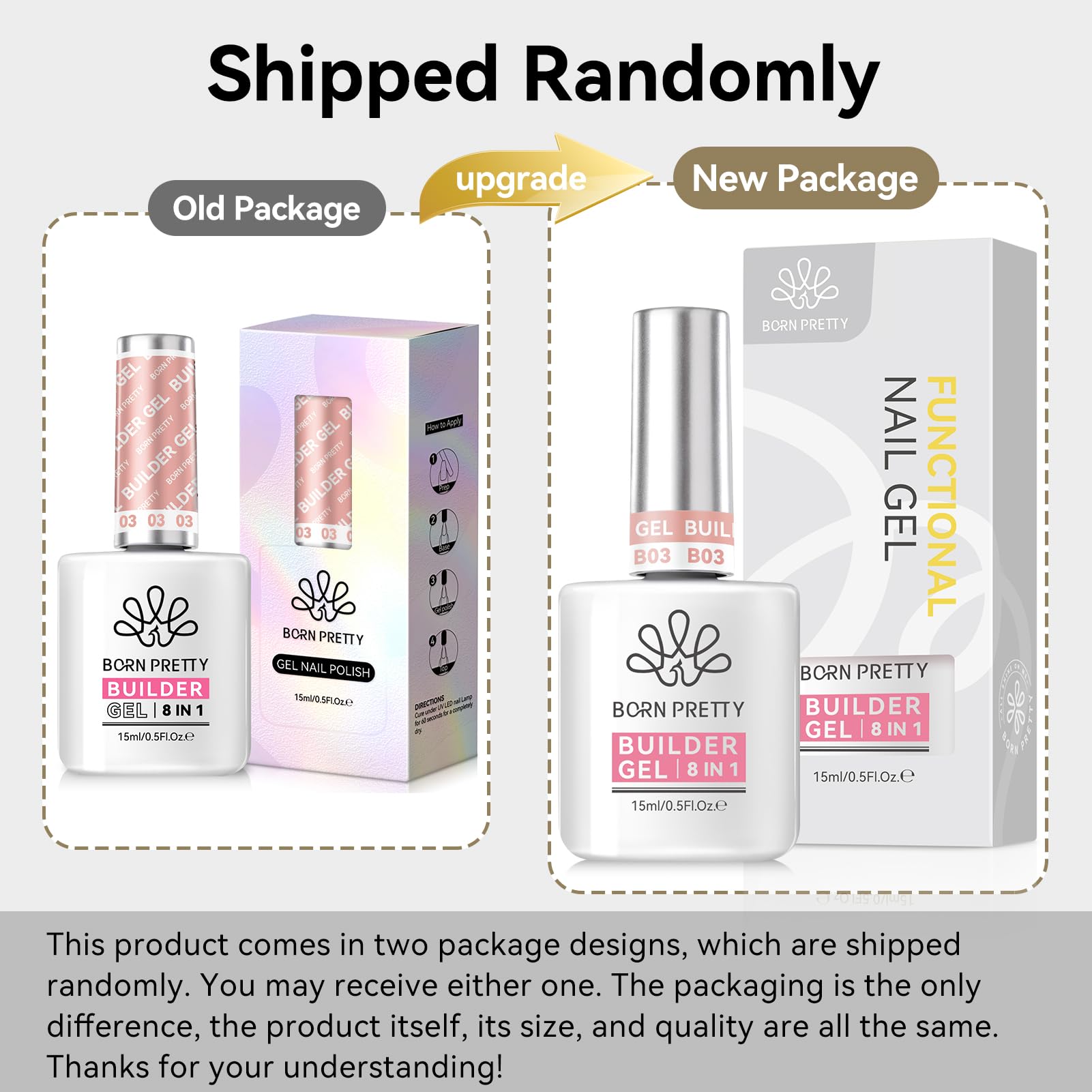 Born Pretty DIY glitter gel adds sparkle and accent details.