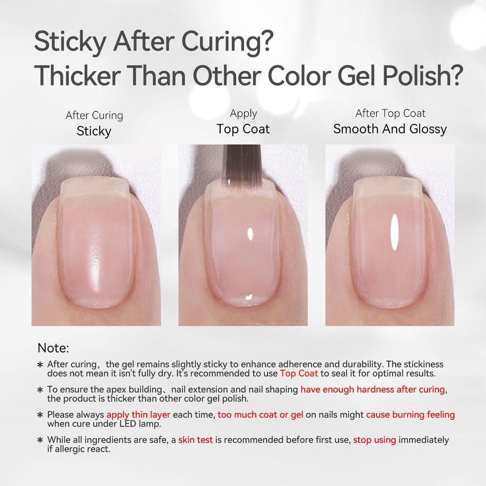 Born Pretty infill-gaps gel refreshes existing nails with seamless repairs.