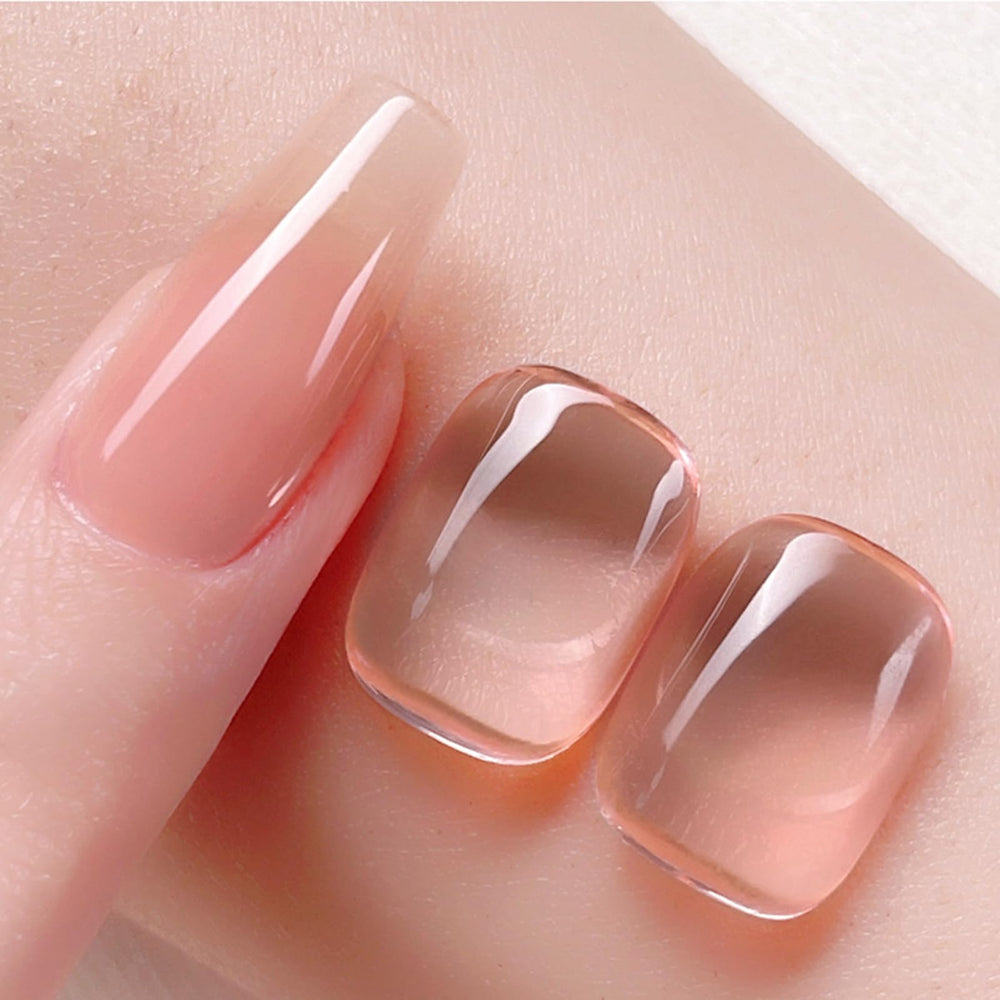 Born Pretty white gel nail polish bottle for bright, clean French tips.