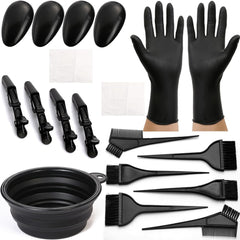 Borogo 19Pcs kit bowl for mess-free dye mixing and easy pouring