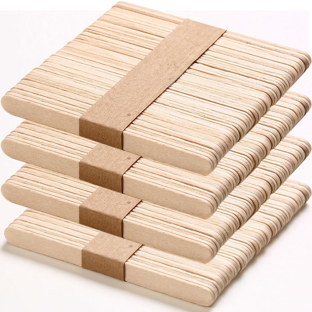 Borogo 4.5-inch waxing sticks bulk, ideal for at-home waxing and pro use