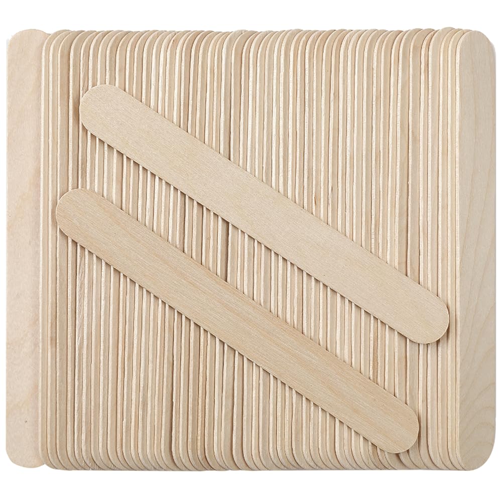Borogo 6-inch waxing sticks suitable for body and facial waxing.