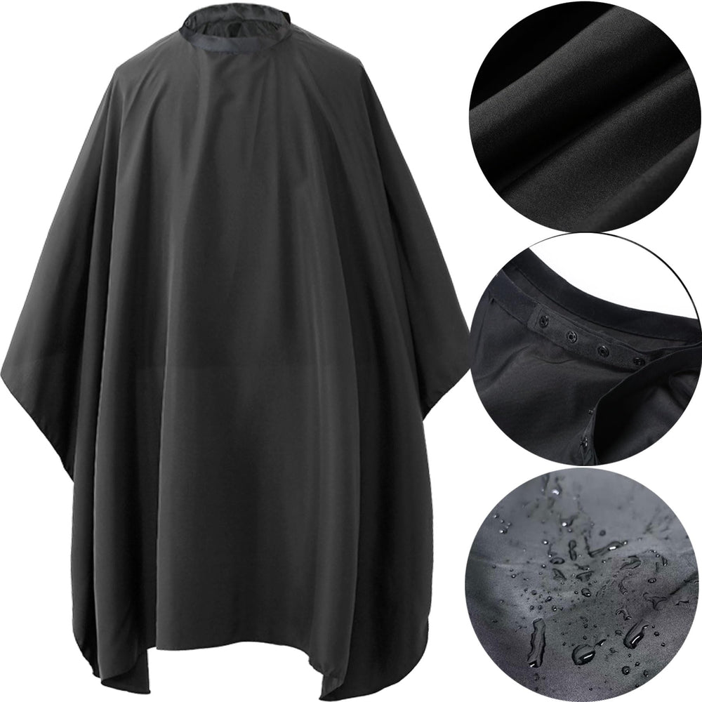 Borogo cape with hanging loop for easy storage between clients.