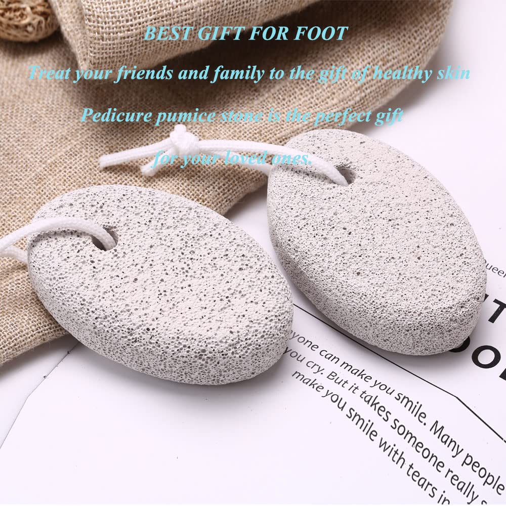 Borogo foot care routine with natural lava pumice for skin