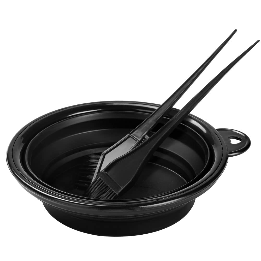Borogo small dye brush for precise root touch-ups and blends