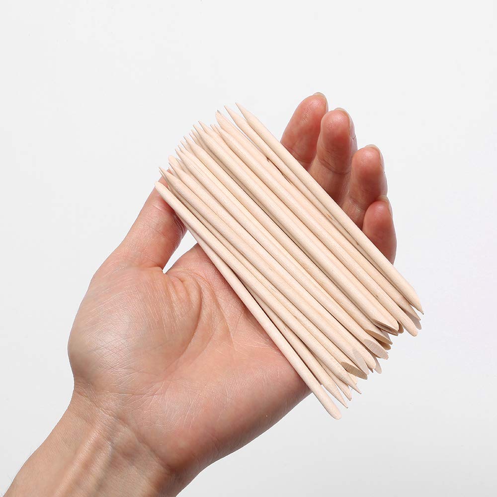 Borogo flat end pushes back cuticles for neat nail beds during pedicure sessions