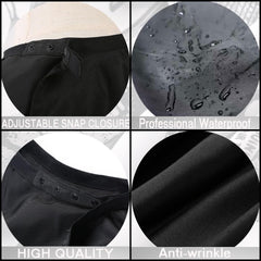 Borogo wide coverage helps protect clothes and shoes from spills and splashes.