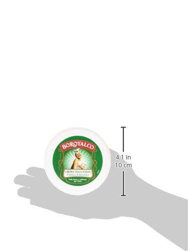 Borotalco scented cream after-bath scene showing gentle moisturization