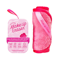 MakeUp Eraser Pro rosado original para eliminar maquillaje con agua con tacto suave.