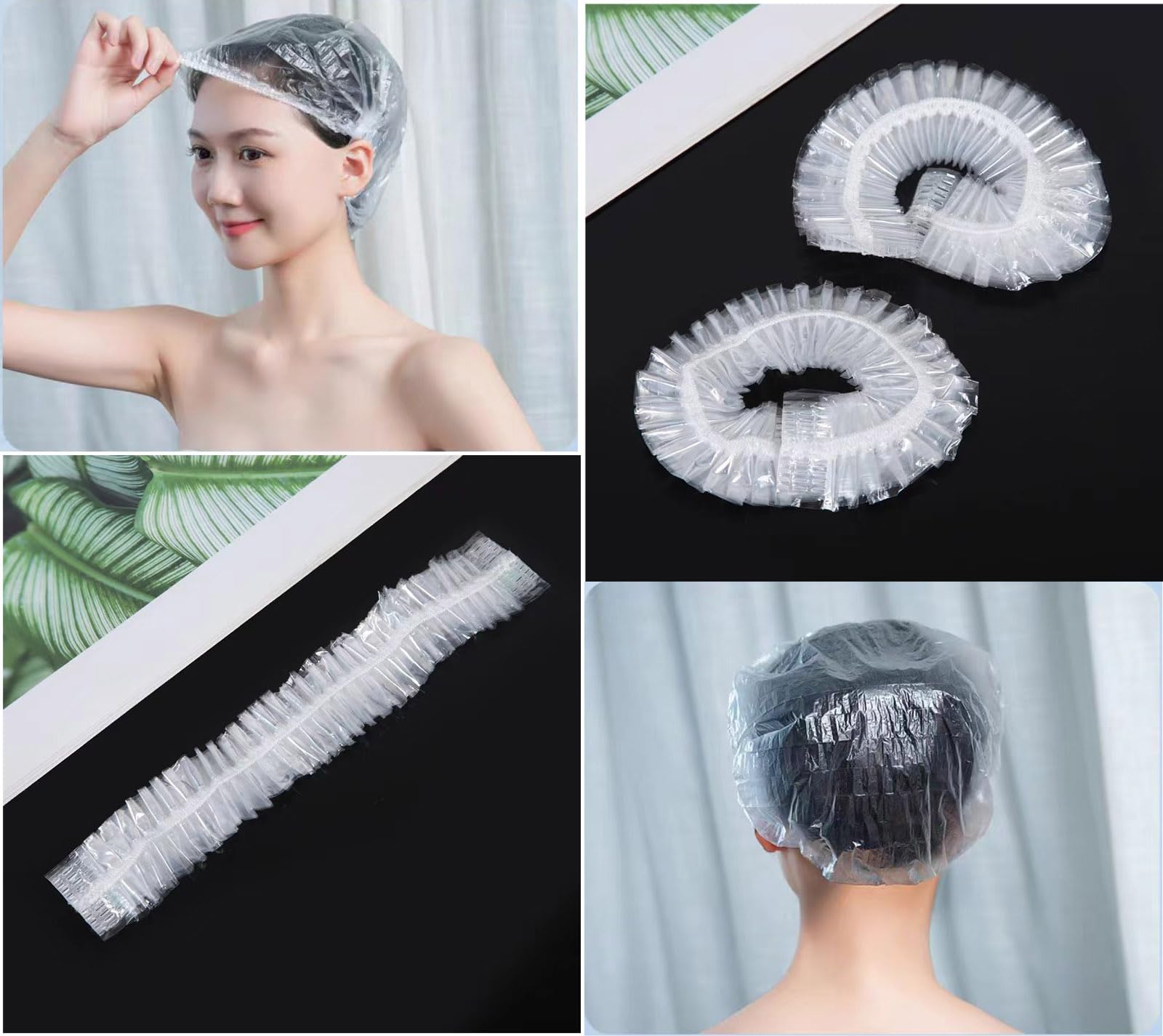 Gorra de ducha desechable Borsicge, uso múltiple para zapatos, sombreros u otros objetos del hogar