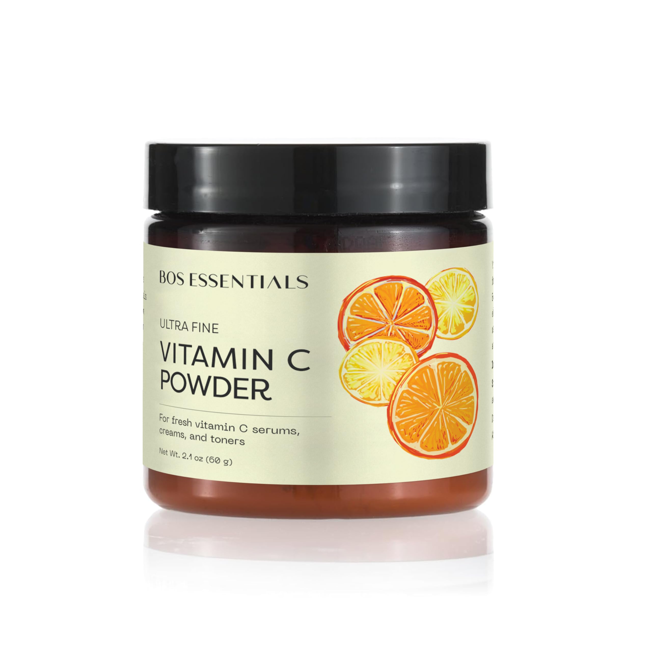 Bos Essentials Vitamina C: polvo se disuelve en agua para tónicos personalizados