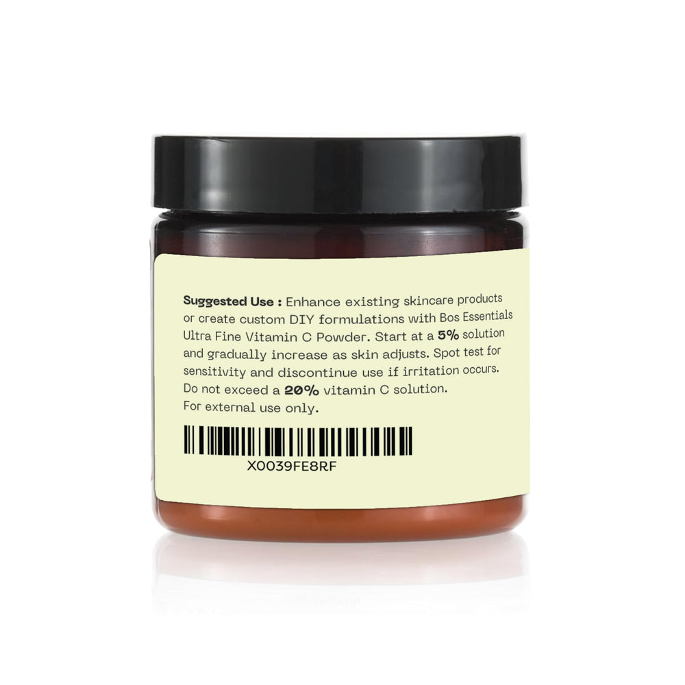 Bos Essentials Vitamina C: polvo para uso diario en tónicos