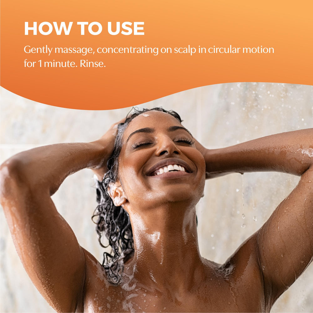 BosleyMD BosRevive Nourishing Shampoo with saw palmetto extract for scalp support.