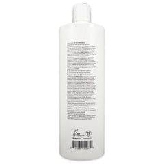BosRevive bottle label closeup reveals a clean, vegan, sulfate-free formulation.