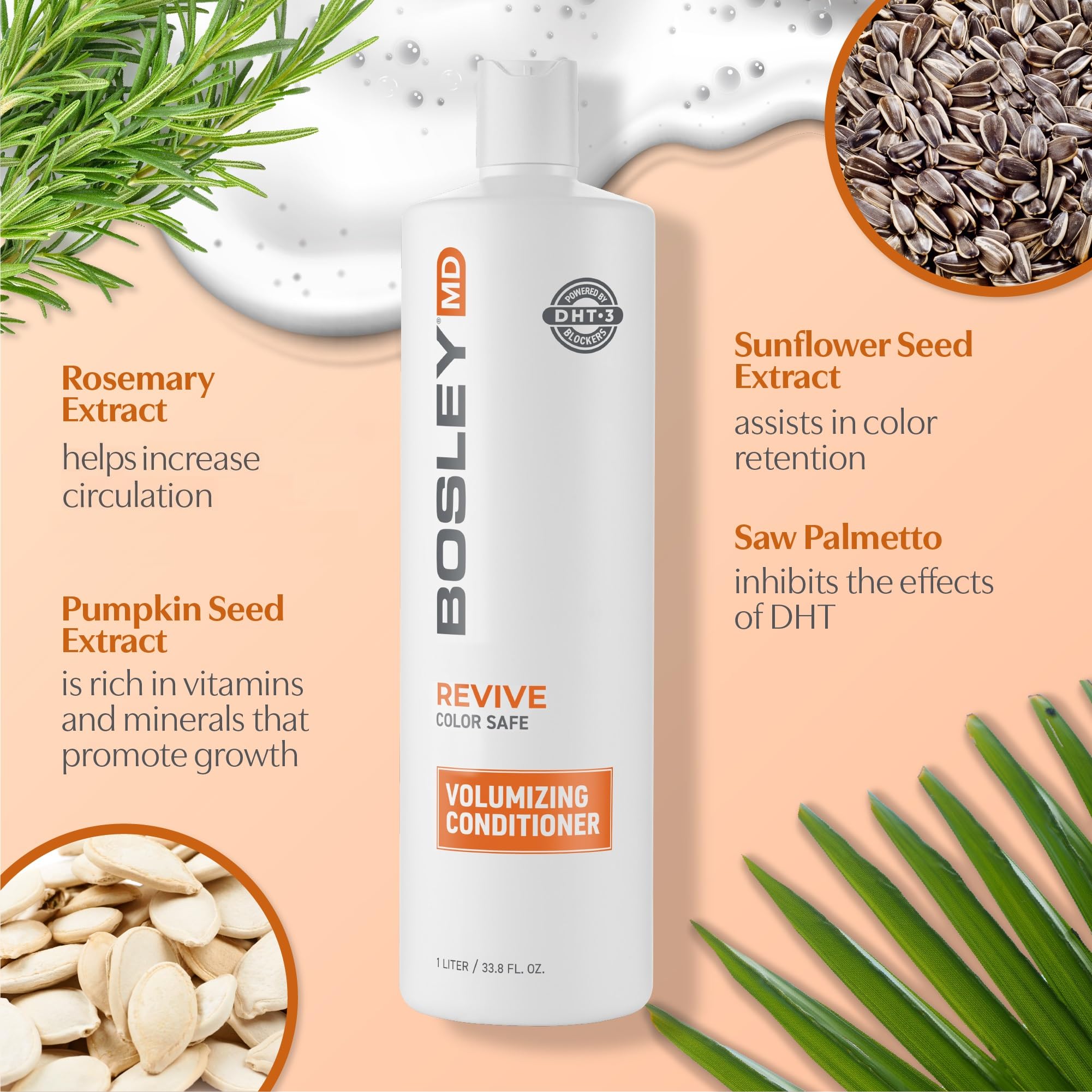 BosRevive hair closeup reveals thicker-looking strands