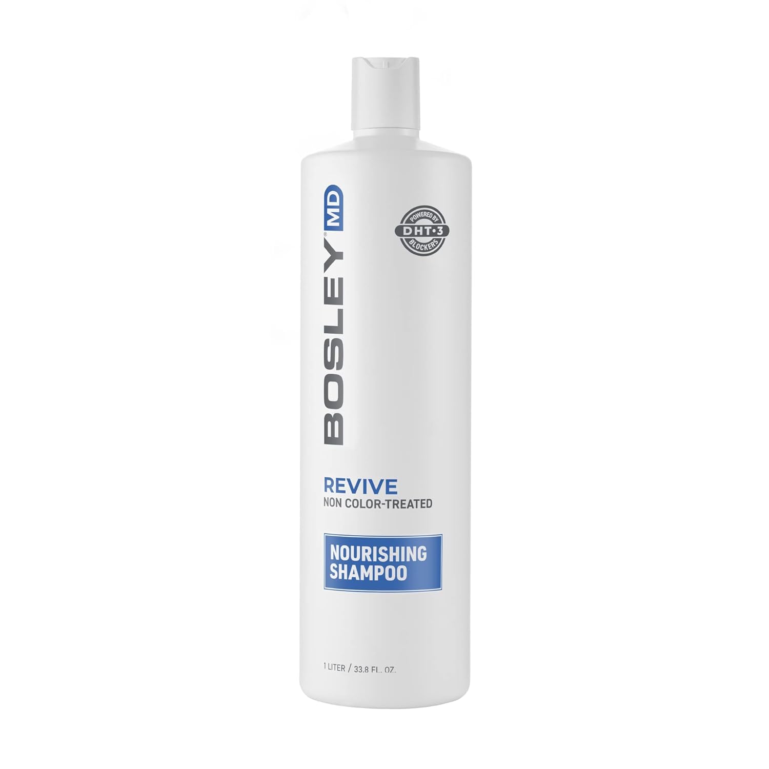 BosRevive shampoo bottle top, sulfate-free scalp care